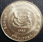 monedas de Asia - Singapur -  1993 (Anverso)