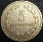 monedas de America - El Salvador -  1974 (Reverso)