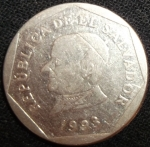monedas de America - El Salvador -  1993 (Anverso)