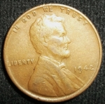 monedas de America - Estados Unidos -  1942 (Anverso)