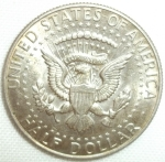 monedas de America - Estados Unidos -  1968 (Reverso)