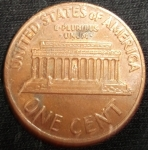 monedas de America - Estados Unidos -  1969 (Reverso)