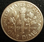 monedas de America - Estados Unidos -  1964 (Reverso)