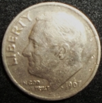 monedas de America - Estados Unidos -  1967 (Anverso)