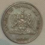 monedas de America - Trinidad y Tobago -  1980 (Anverso)