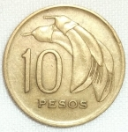 monedas de America - Uruguay -  1968 (Reverso)