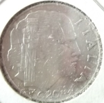 monedas de Europa - Italia -  1941 (Anverso)