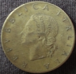 monedas de Europa - Italia -  1958 (Anverso)