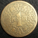 monedas de Europa - Espa�a -  1944 (Reverso)