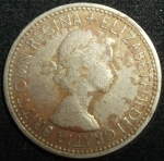 monedas de Europa - Reino Unido -  1953 (Anverso)