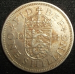monedas de Europa - Reino Unido -  1953 (Reverso)