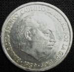 monedas de Europa - Espa�a -  1959 (Anverso)