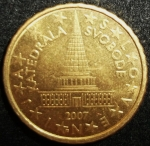 monedas de Europa - Eslovenia -  2007 (Reverso)
