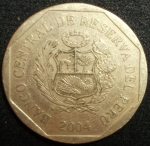 monedas de America - Per� -  2004 (Anverso)