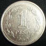 monedas de America - Argentina -  1960 (Reverso)