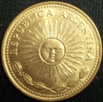 monedas de America - Argentina -  1977 (Anverso)