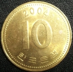 monedas de Asia - Corea del sur -  2004 (Reverso)