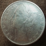 monedas de Europa - Italia -  1961 (Anverso)