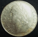 monedas de Europa - Italia -  1962 (Anverso)