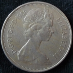 monedas de Europa - Reino Unido -  1968 (Anverso)