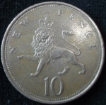 monedas de Europa - Reino Unido -  1968 (Reverso)