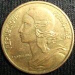 monedas de Europa - Francia -  1966 (Anverso)