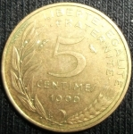 monedas de Europa - Francia -  1966 (Reverso)