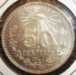 monedas de America - M�xico -  1944 (Anverso)