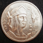 monedas de America - M�xico -  1950 (Anverso)