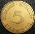 monedas de Europa - Alemania -  1950 (Reverso)