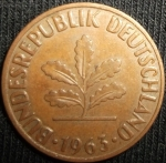 monedas de Europa - Alemania -  1963 (Anverso)