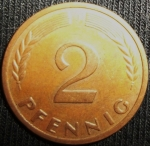 monedas de Europa - Alemania -  1963 (Reverso)