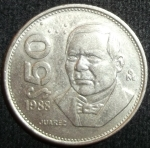 monedas de America - M�xico -  1988 (Anverso)