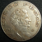 monedas de America - M�xico -  1971 (Anverso)