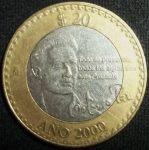 monedas de America - M�xico -  2000 (Anverso)