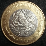 monedas de America - M�xico -  2001 (Reverso)