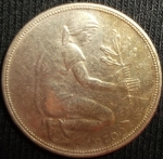 monedas de Europa - Alemania -  1970 (Anverso)