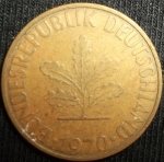 monedas de Europa - Alemania -  1970 (Anverso)