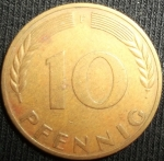 monedas de Europa - Alemania -  1970 (Reverso)