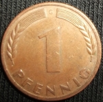monedas de Europa - Alemania -  1970 (Reverso)