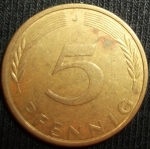 monedas de Europa - Alemania -  1971 (Reverso)