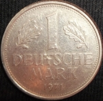 monedas de Europa - Alemania -  1971 (Reverso)