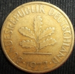monedas de Europa - Alemania -  1972 (Anverso)