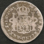 monedas de America - Per� -  1774 - 1.00 REAL (A)