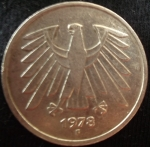 monedas de Europa - Alemania -  1978 (Anverso)