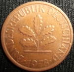 monedas de Europa - Alemania -  1978 (Anverso)