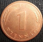monedas de Europa - Alemania -  1979 (Reverso)