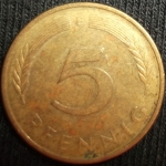 monedas de Europa - Alemania -  1980 (Reverso)