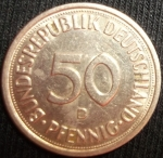 monedas de Europa - Alemania -  1981 (Reverso)