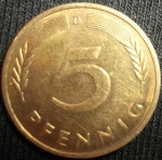 monedas de Europa - Alemania -  1982 (Reverso)